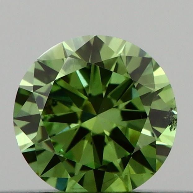 Loose Diamond - ROUND 0.23ct Fancy Vivid Green VS2: Loose Diamond - ROUND 0.23ct Fancy Vivid Green VS2 Source: This is a real non-mined Diamond that has been grown in a lab Shape: ROUND Carats: 0.23 Color: Fancy Vivid Green Certification: IGI Video: