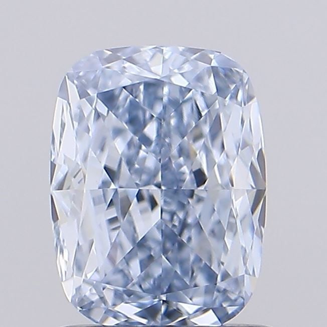 Loose Diamond - CUSHION MODIFIED 1.04ct Fancy Intense Blue VVS2: Loose Diamond - CUSHION MODIFIED 1.04ct Fancy Intense Blue VVS2 Source: This is a real non-mined Diamond that has been grown in a lab Shape: CUSHION MODIFIED Carats: 1.04 Color: Fancy Intense Blue Cer