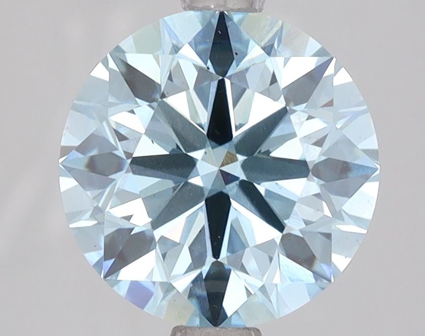 Loose Diamond - ROUND 2.5ct Fancy Blue VS2: Loose Diamond - ROUND 2.5ct Fancy Blue VS2 Source: This is a real non-mined Diamond that has been grown in a lab Shape: ROUND Carats: 2.5 Color: Fancy Blue Certification: IGI Video: