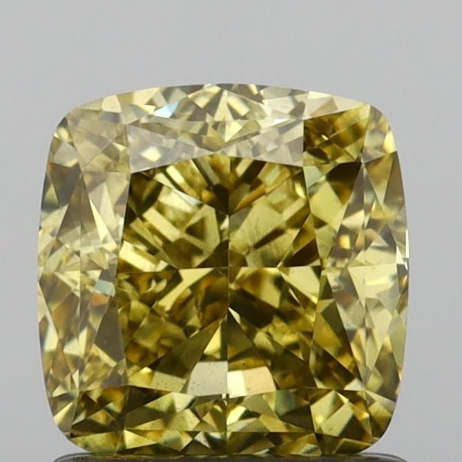 Loose Diamond - CUSHION MODIFIED 1.51ct Fancy Intense Yellow VS1: Loose Diamond - CUSHION MODIFIED 1.51ct Fancy Intense Yellow VS1 Source: This is a real non-mined Diamond that has been grown in a lab Shape: CUSHION MODIFIED Carats: 1.51 Color: Fancy Intense Yellow 