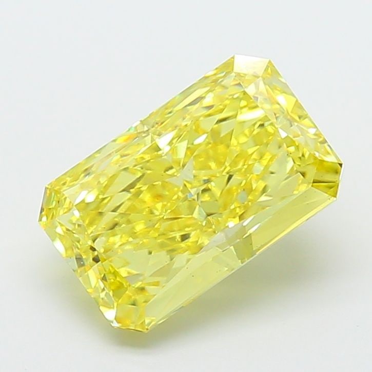 Loose Diamond - RADIANT 6.04ct Fancy Vivid Yellow VS2: Loose Diamond - RADIANT 6.04ct Fancy Vivid Yellow VS2 Source: This is a real non-mined Diamond that has been grown in a lab Shape: RADIANT Carats: 6.04 Color: Fancy Vivid Yellow Certification: IGI Vid