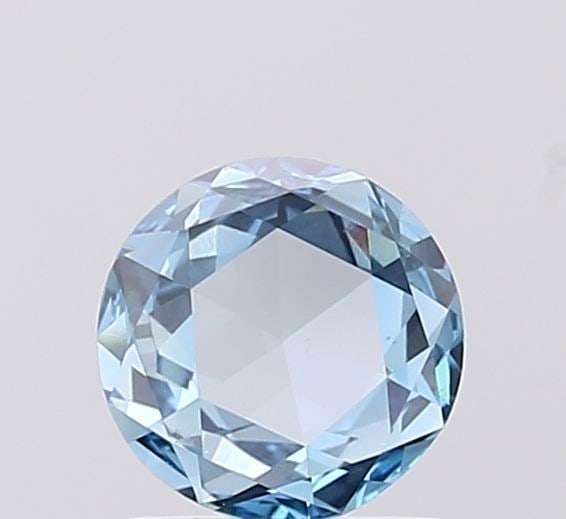 Loose Diamond - ROSE 0.77ct Fancy Vivid Blue VS1: Loose Diamond - ROSE 0.77ct Fancy Vivid Blue VS1 Source: This is a real non-mined Diamond that has been grown in a lab Shape: ROSE Carats: 0.77 Color: Fancy Vivid Blue Certification: IGI Video: