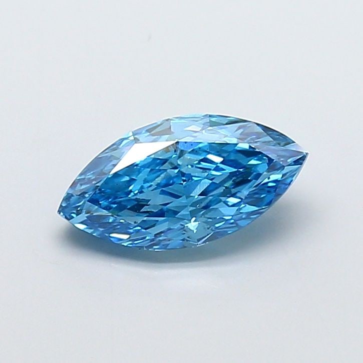 Loose Diamond - MARQUISE 2.02ct Fancy Vivid Blue VS1: Loose Diamond - MARQUISE 2.02ct Fancy Vivid Blue VS1 Source: This is a real non-mined Diamond that has been grown in a lab Shape: MARQUISE Carats: 2.02 Color: Fancy Vivid Blue Certification: IGI Video