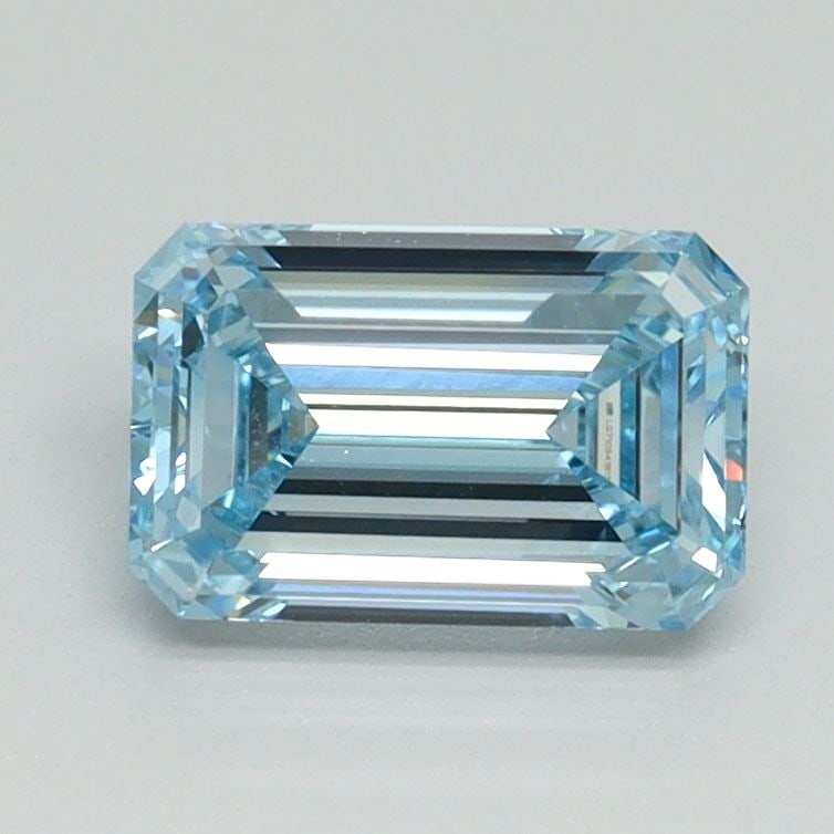 Loose Diamond - EMERALD 1.16ct Fancy Intense Blue VVS2: Loose Diamond - EMERALD 1.16ct Fancy Intense Blue VVS2 Source: This is a real non-mined Diamond that has been grown in a lab Shape: EMERALD Carats: 1.16 Color: Fancy Intense Blue Certification: IGI Vi