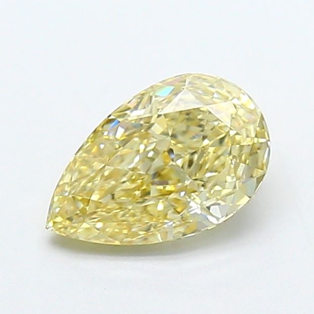 Loose Diamond - PEAR 1.05ct Fancy Light Yellow VS1: Loose Diamond - PEAR 1.05ct Fancy Light Yellow VS1 Source: This is a real non-mined Diamond that has been grown in a lab Shape: PEAR Carats: 1.05 Color: Fancy Light Yellow Certification: IGI Video: