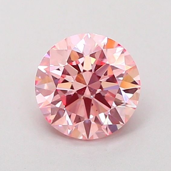 Ideal Loose Diamond - ROUND 0.93ct Fancy Vivid Pink VS2: Ideal Loose Diamond - ROUND 0.93ct Fancy Vivid Pink VS2 Source: This is a real non-mined Diamond that has been grown in a lab Shape: ROUND Carats: 0.93 Color: Fancy Vivid Pink Certification: IGI Video