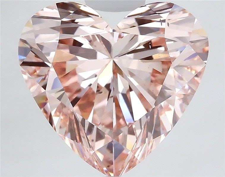 Loose Diamond - HEART 5.04ct Fancy Intense Pink VS2: Loose Diamond - HEART 5.04ct Fancy Intense Pink VS2 Source: This is a real non-mined Diamond that has been grown in a lab Shape: HEART Carats: 5.04 Color: Fancy Intense Pink Certification: IGI Video:
