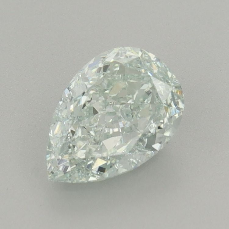 Loose Diamond - PEAR 0.95ct Fancy Green VS1: Loose Diamond - PEAR 0.95ct Fancy Green VS1 Source: This is a real non-mined Diamond that has been grown in a lab Shape: PEAR Carats: 0.95 Color: Fancy Green Certification: IGI Video: