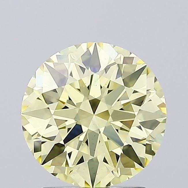 Loose Diamond - ROUND 2.02ct Fancy Intense Yellow VS1: Loose Diamond - ROUND 2.02ct Fancy Intense Yellow VS1 Source: This is a real non-mined Diamond that has been grown in a lab Shape: ROUND Carats: 2.02 Color: Fancy Intense Yellow Certification: IGI Vid