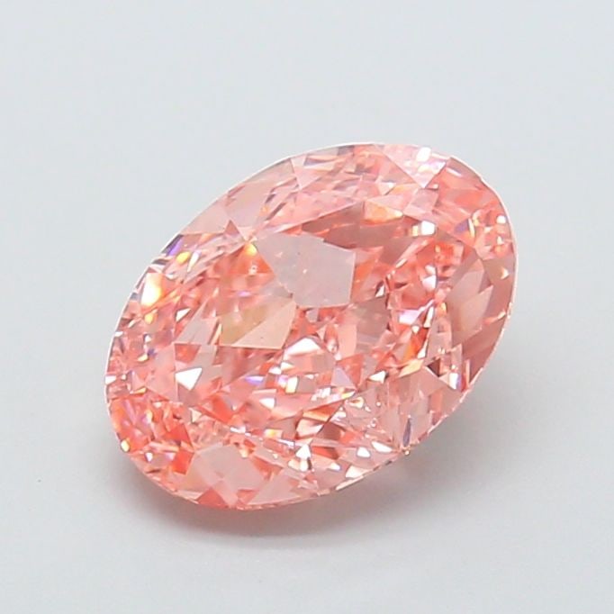 Loose Diamond - OVAL 2.02ct Fancy Vivid Pink VS2: Loose Diamond - OVAL 2.02ct Fancy Vivid Pink VS2 Source: This is a real non-mined Diamond that has been grown in a lab Shape: OVAL Carats: 2.02 Color: Fancy Vivid Pink Certification: IGI Video: