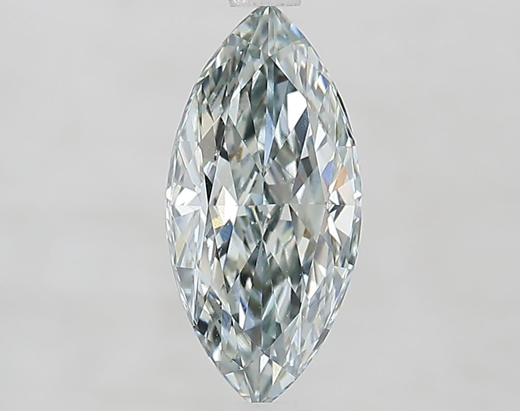 Loose Diamond - MARQUISE 1.71ct Fancy Light Gray Green VS1: Loose Diamond - MARQUISE 1.71ct Fancy Light Gray Green VS1 Source: This is a real non-mined Diamond that has been grown in a lab Shape: MARQUISE Carats: 1.71 Color: Fancy Light Gray Green Certificatio