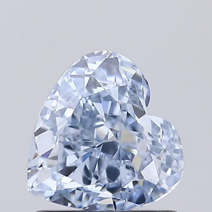 Loose Diamond - HEART 1.0ct Fancy Blue VS1: Loose Diamond - HEART 1.0ct Fancy Blue VS1 Source: This is a real non-mined Diamond that has been grown in a lab Shape: HEART Carats: 1.0 Color: Fancy Blue Certification: IGI Video: