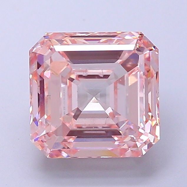 Loose Diamond - SQUARE EMERALD 4.01ct Fancy Pink VS2: Loose Diamond - SQUARE EMERALD 4.01ct Fancy Pink VS2 Source: This is a real non-mined Diamond that has been grown in a lab Shape: SQUARE EMERALD Carats: 4.01 Color: Fancy Pink Certification: IGI Video