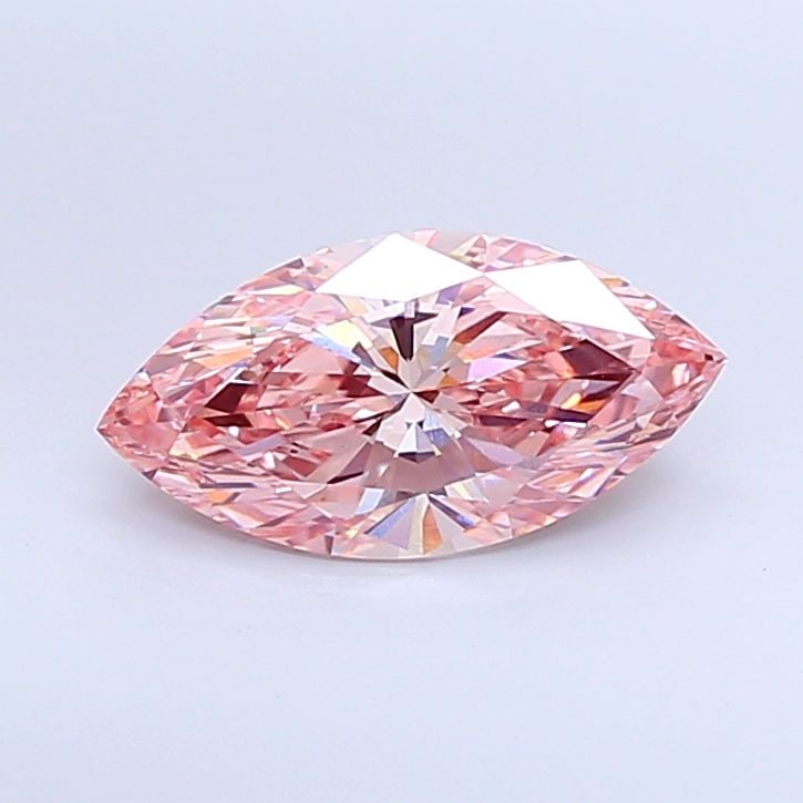 Loose Diamond - MARQUISE 3.6ct Fancy Vivid Pink VS2: Loose Diamond - MARQUISE 3.6ct Fancy Vivid Pink VS2 Source: This is a real non-mined Diamond that has been grown in a lab Shape: MARQUISE Carats: 3.6 Color: Fancy Vivid Pink Certification: IGI Video: