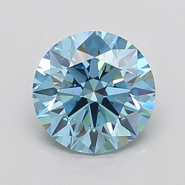 Ideal Loose Diamond - ROUND 3.03ct Fancy Vivid Blue VS1: Ideal Loose Diamond - ROUND 3.03ct Fancy Vivid Blue VS1 Source: This is a real non-mined Diamond that has been grown in a lab Shape: ROUND Carats: 3.03 Color: Fancy Vivid Blue Certification: IGI Video