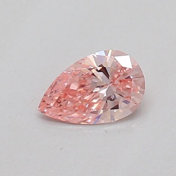 Loose Diamond - PEAR 0.14ct Fancy Vivid Pink VS1: Loose Diamond - PEAR 0.14ct Fancy Vivid Pink VS1 Source: This is a real non-mined Diamond that has been grown in a lab Shape: PEAR Carats: 0.14 Color: Fancy Vivid Pink Certification: IGI The Diamond D