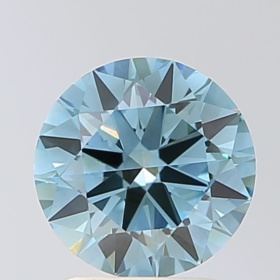 Loose Diamond - ROUND 1.89ct Fancy Vivid Blue VS1: Loose Diamond - ROUND 1.89ct Fancy Vivid Blue VS1 Source: This is a real non-mined Diamond that has been grown in a lab Shape: ROUND Carats: 1.89 Color: Fancy Vivid Blue Certification: IGI Video: