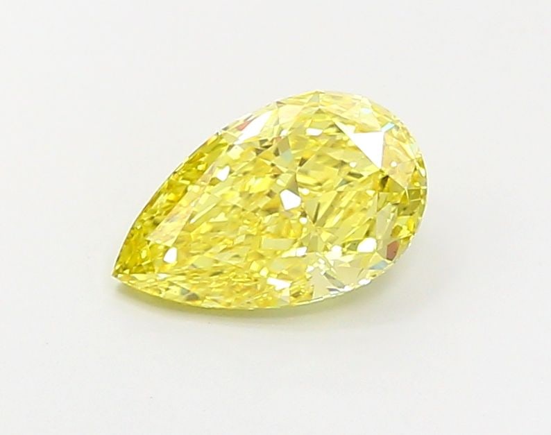 Loose Diamond - PEAR 1.72ct Fancy Vivid Yellow VS1: Loose Diamond - PEAR 1.72ct Fancy Vivid Yellow VS1 Source: This is a real non-mined Diamond that has been grown in a lab Shape: PEAR Carats: 1.72 Color: Fancy Vivid Yellow Certification: IGI Video: