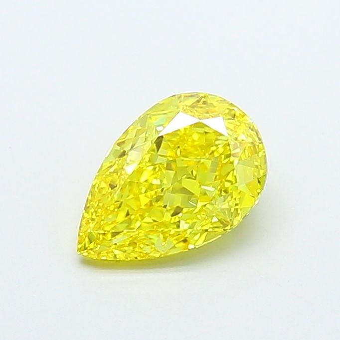 Loose Diamond - PEAR 1.83ct Fancy Vivid Yellow VVS1: Loose Diamond - PEAR 1.83ct Fancy Vivid Yellow VVS1 Source: This is a real non-mined Diamond that has been grown in a lab Shape: PEAR Carats: 1.83 Color: Fancy Vivid Yellow Certification: IGI Video: