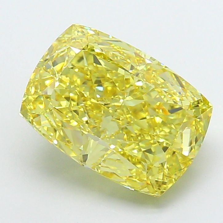 Loose Diamond - CUSHION MODIFIED 7.07ct Fancy Vivid Yellow VS2: Loose Diamond - CUSHION MODIFIED 7.07ct Fancy Vivid Yellow VS2 Source: This is a real non-mined Diamond that has been grown in a lab Shape: CUSHION MODIFIED Carats: 7.07 Color: Fancy Vivid Yellow Cert