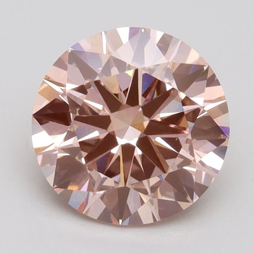 Loose Diamond - ROUND 2.7ct Fancy Intense Pink VS2: Loose Diamond - ROUND 2.7ct Fancy Intense Pink VS2 Source: This is a real non-mined Diamond that has been grown in a lab Shape: ROUND Carats: 2.7 Color: Fancy Intense Pink Certification: IGI Video: