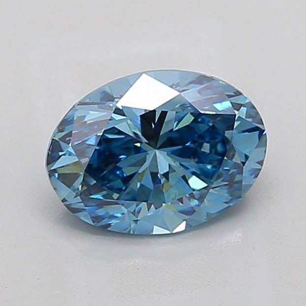 Loose Diamond - OVAL 2.01ct Fancy Vivid Blue VS2: Loose Diamond - OVAL 2.01ct Fancy Vivid Blue VS2 Source: This is a real non-mined Diamond that has been grown in a lab Shape: OVAL Carats: 2.01 Color: Fancy Vivid Blue Certification: IGI Video: