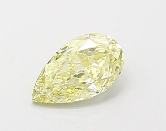Loose Diamond - PEAR 0.23ct Fancy Light Yellow VS1: Loose Diamond - PEAR 0.23ct Fancy Light Yellow VS1 Source: This is a real non-mined Diamond that has been grown in a lab Shape: PEAR Carats: 0.23 Color: Fancy Light Yellow Certification: IGI Video: