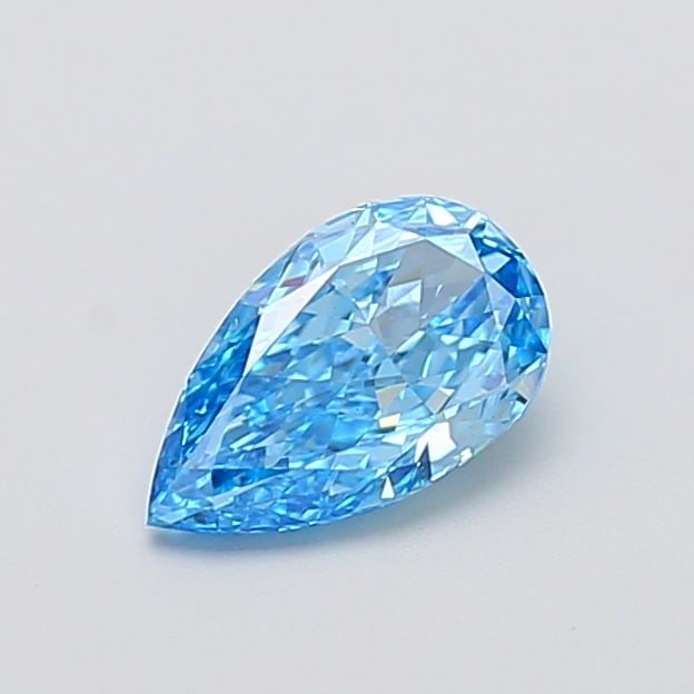 Loose Diamond - PEAR 1.04ct Fancy Vivid Blue VS1: Loose Diamond - PEAR 1.04ct Fancy Vivid Blue VS1 Source: This is a real non-mined Diamond that has been grown in a lab Shape: PEAR Carats: 1.04 Color: Fancy Vivid Blue Certification: IGI Video: