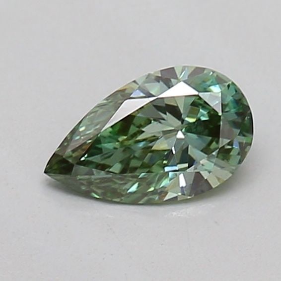 Loose Diamond - PEAR 0.22ct Fancy Vivid Green VS1: Loose Diamond - PEAR 0.22ct Fancy Vivid Green VS1 Source: This is a real non-mined Diamond that has been grown in a lab Shape: PEAR Carats: 0.22 Color: Fancy Vivid Green Certification: IGI Video: