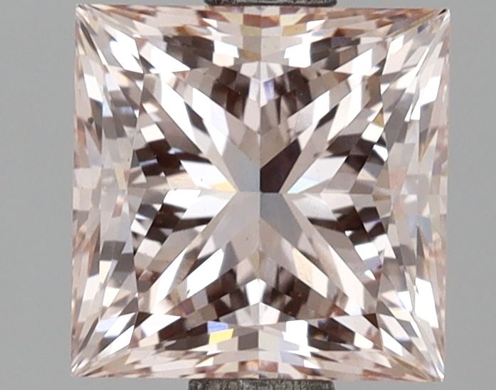 Loose Diamond - PRINCESS 2.05ct Fancy Light Pink VS1: Loose Diamond - PRINCESS 2.05ct Fancy Light Pink VS1 Source: This is a real non-mined Diamond that has been grown in a lab Shape: PRINCESS Carats: 2.05 Color: Fancy Light Pink Certification: NONE Vide