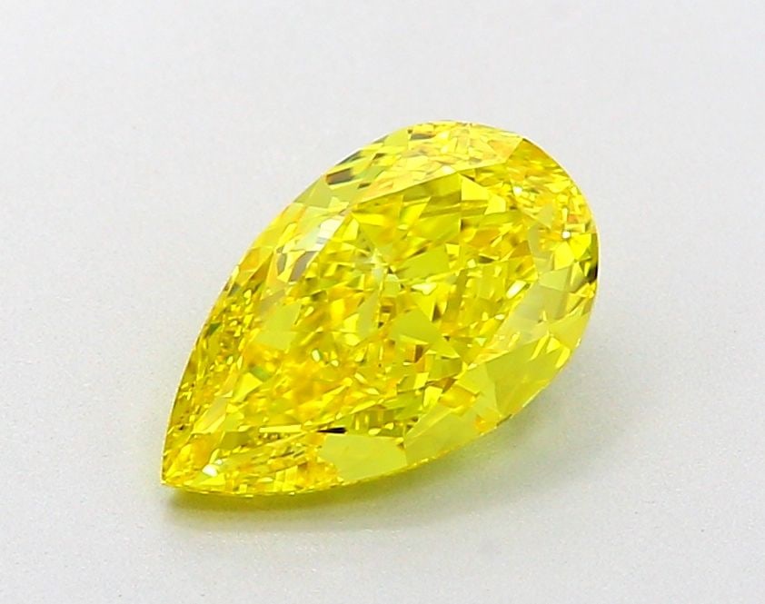 Loose Diamond - PEAR 2.05ct Fancy Vivid Yellow VVS1: Loose Diamond - PEAR 2.05ct Fancy Vivid Yellow VVS1 Source: This is a real non-mined Diamond that has been grown in a lab Shape: PEAR Carats: 2.05 Color: Fancy Vivid Yellow Certification: IGI Video: