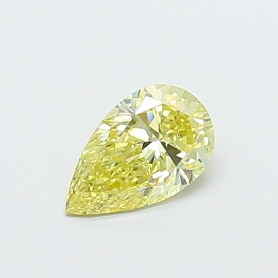 Loose Diamond - PEAR 0.37ct Fancy Intense Yellow VVS2: Loose Diamond - PEAR 0.37ct Fancy Intense Yellow VVS2 Source: This is a real non-mined Diamond that has been grown in a lab Shape: PEAR Carats: 0.37 Color: Fancy Intense Yellow Certification: IGI Vide