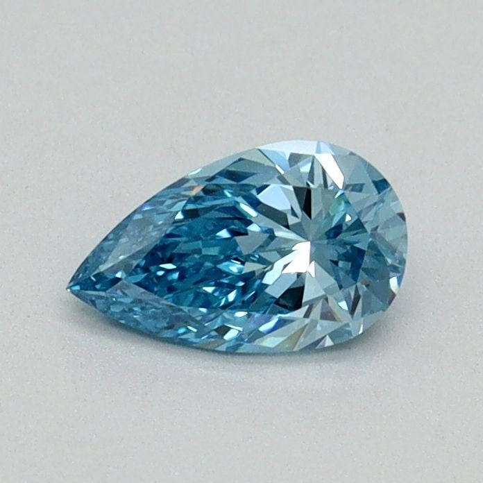Loose Diamond - PEAR 0.41ct Fancy Intense Blue VS1: Loose Diamond - PEAR 0.41ct Fancy Intense Blue VS1 Source: This is a real non-mined Diamond that has been grown in a lab Shape: PEAR Carats: 0.41 Color: Fancy Intense Blue Certification: IGI Video: