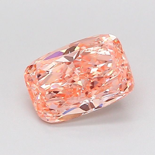 Loose Diamond - CUSHION MODIFIED 1.06ct Fancy Vivid Pink VVS2: Loose Diamond - CUSHION MODIFIED 1.06ct Fancy Vivid Pink VVS2 Source: This is a real non-mined Diamond that has been grown in a lab Shape: CUSHION MODIFIED Carats: 1.06 Color: Fancy Vivid Pink Certifi