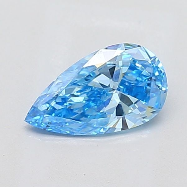 Loose Diamond - PEAR 1.0ct Fancy Vivid Blue VS2: Loose Diamond - PEAR 1.0ct Fancy Vivid Blue VS2 Source: This is a real non-mined Diamond that has been grown in a lab Shape: PEAR Carats: 1.0 Color: Fancy Vivid Blue Certification: IGI Video: