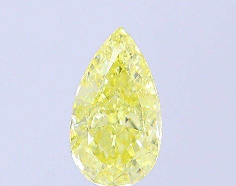 Loose Diamond - PEAR 1.01ct Fancy Vivid Yellow VS1: Loose Diamond - PEAR 1.01ct Fancy Vivid Yellow VS1 Source: This is a real non-mined Diamond that has been grown in a lab Shape: PEAR Carats: 1.01 Color: Fancy Vivid Yellow Certification: IGI Video: