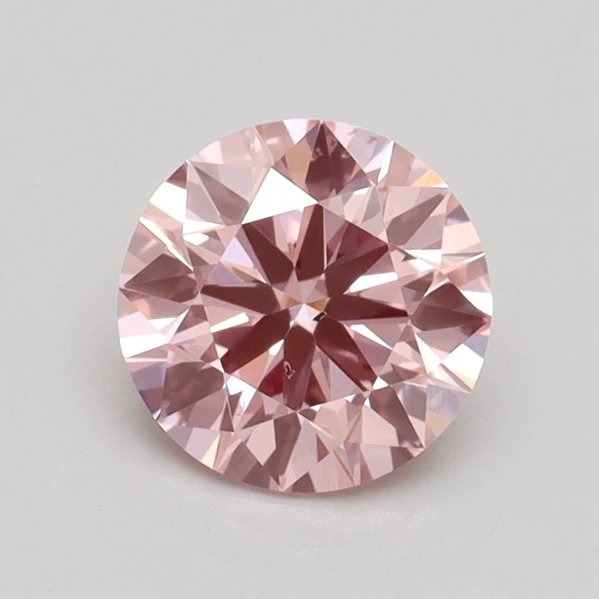 Ideal Loose Diamond - ROUND 1.27ct Fancy Intense Pink SI1 (1 of 1)