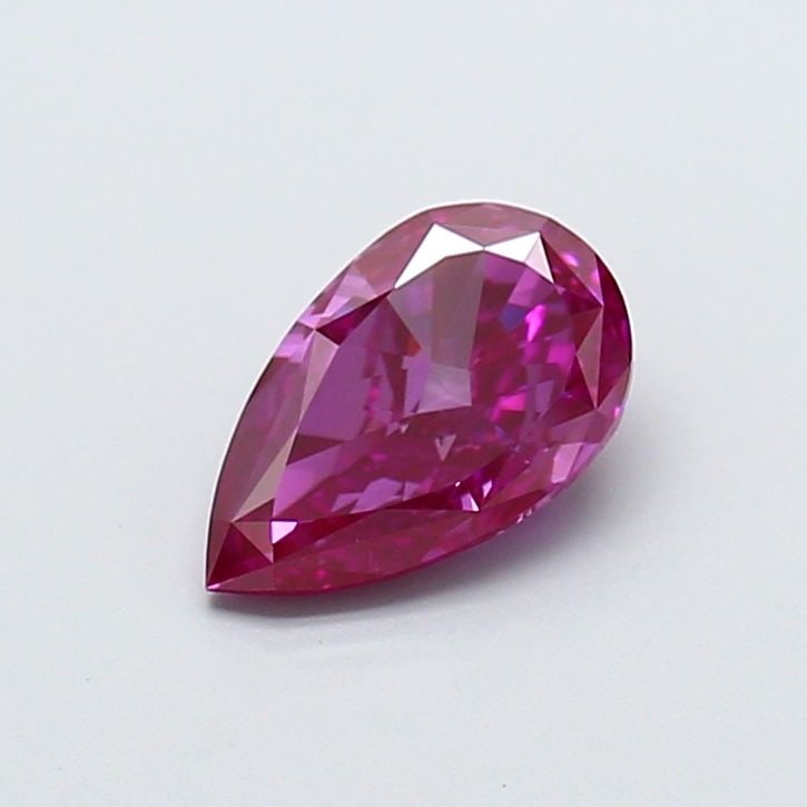 Loose Diamond - PEAR 1.01ct Fancy Vivid Pink VS1: Loose Diamond - PEAR 1.01ct Fancy Vivid Pink VS1 Source: This is a real non-mined Diamond that has been grown in a lab Shape: PEAR Carats: 1.01 Color: Fancy Vivid Pink Certification: NONE Video: