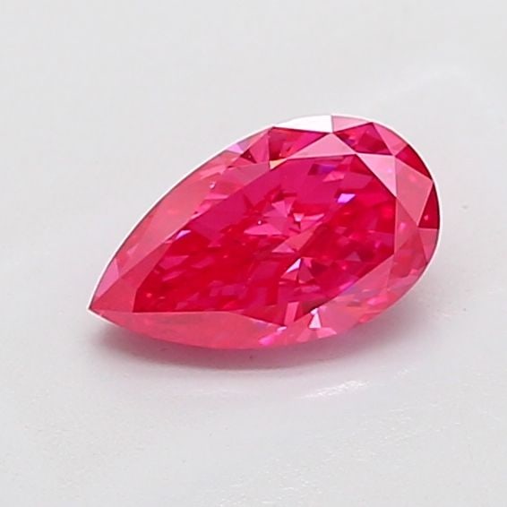 Loose Diamond - PEAR 1.11ct Fancy Vivid Pink VS1: Loose Diamond - PEAR 1.11ct Fancy Vivid Pink VS1 Source: This is a real non-mined Diamond that has been grown in a lab Shape: PEAR Carats: 1.11 Color: Fancy Vivid Pink Certification: IGI Video: