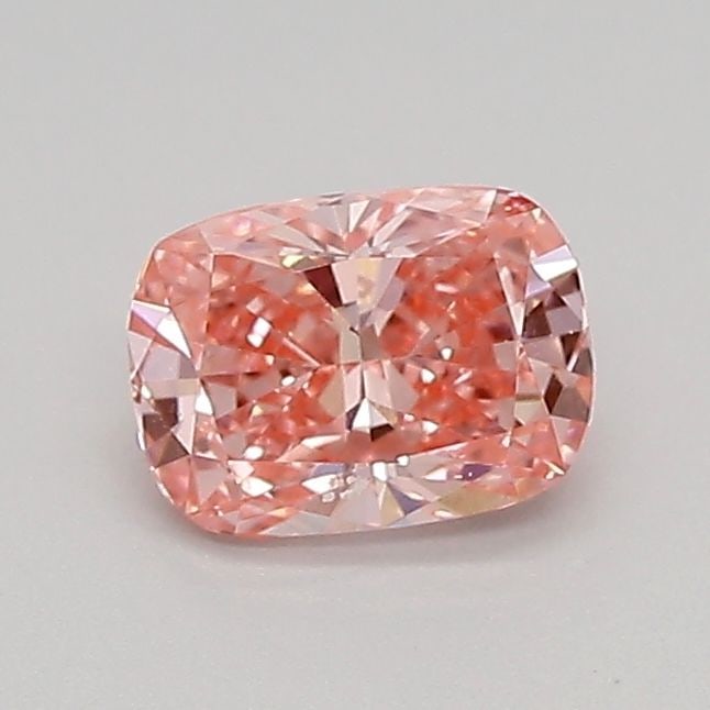 Loose Diamond - CUSHION MODIFIED 0.56ct Fancy Vivid Pink VVS2: Loose Diamond - CUSHION MODIFIED 0.56ct Fancy Vivid Pink VVS2 Source: This is a real non-mined Diamond that has been grown in a lab Shape: CUSHION MODIFIED Carats: 0.56 Color: Fancy Vivid Pink Certifi