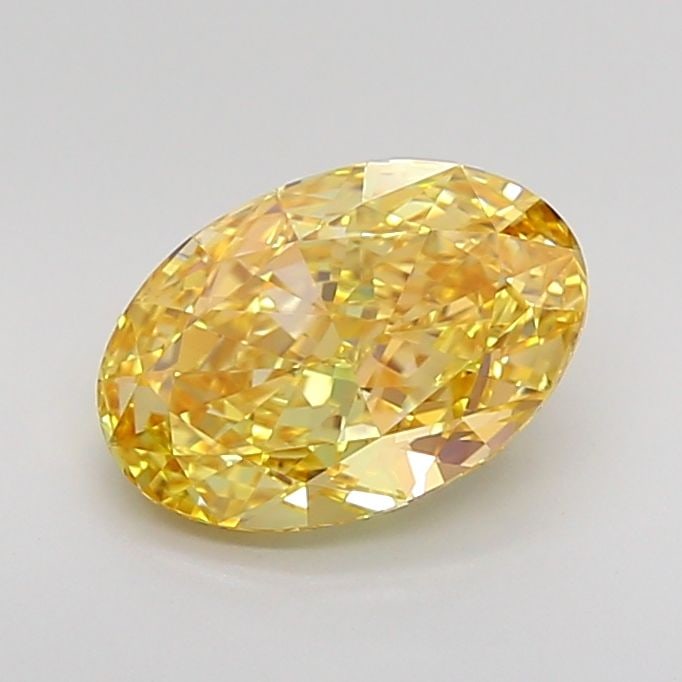 Loose Diamond - OVAL 2.2ct Fancy Yellow VVS1: Loose Diamond - OVAL 2.2ct Fancy Yellow VVS1 Source: This is a real non-mined Diamond that has been grown in a lab Shape: OVAL Carats: 2.2 Color: Fancy Yellow Certification: IGI Video: