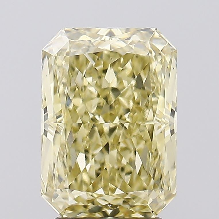 Loose Diamond - RADIANT 3.54ct Fancy Yellow VS1: Loose Diamond - RADIANT 3.54ct Fancy Yellow VS1 Source: This is a real non-mined Diamond that has been grown in a lab Shape: RADIANT Carats: 3.54 Color: Fancy Yellow Certification: IGI Video: