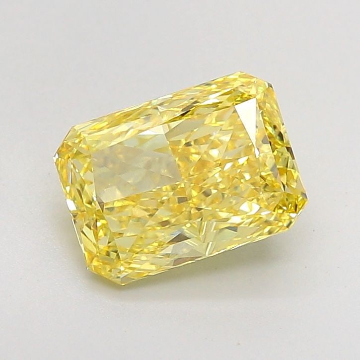 Loose Diamond - RADIANT 2.52ct Fancy Intense Yellow VS1: Loose Diamond - RADIANT 2.52ct Fancy Intense Yellow VS1 Source: This is a real non-mined Diamond that has been grown in a lab Shape: RADIANT Carats: 2.52 Color: Fancy Intense Yellow Certification: IGI