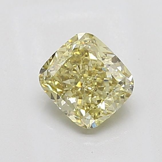 Loose Diamond - CUSHION MODIFIED 1.15ct Fancy Yellow VS2: Loose Diamond - CUSHION MODIFIED 1.15ct Fancy Yellow VS2 Source: This is a real non-mined Diamond that has been grown in a lab Shape: CUSHION MODIFIED Carats: 1.15 Color: Fancy Yellow Certification: I