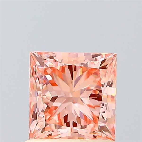 Loose Diamond - PRINCESS 0.94ct Fancy Vivid Pink VS1: Loose Diamond - PRINCESS 0.94ct Fancy Vivid Pink VS1 Source: This is a real non-mined Diamond that has been grown in a lab Shape: PRINCESS Carats: 0.94 Color: Fancy Vivid Pink Certification: IGI Video