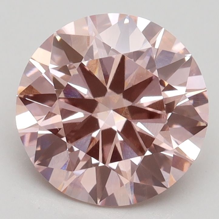 Loose Diamond - ROUND 2.12ct Fancy Intense Pink VS1: Loose Diamond - ROUND 2.12ct Fancy Intense Pink VS1 Source: This is a real non-mined Diamond that has been grown in a lab Shape: ROUND Carats: 2.12 Color: Fancy Intense Pink Certification: IGI Video: