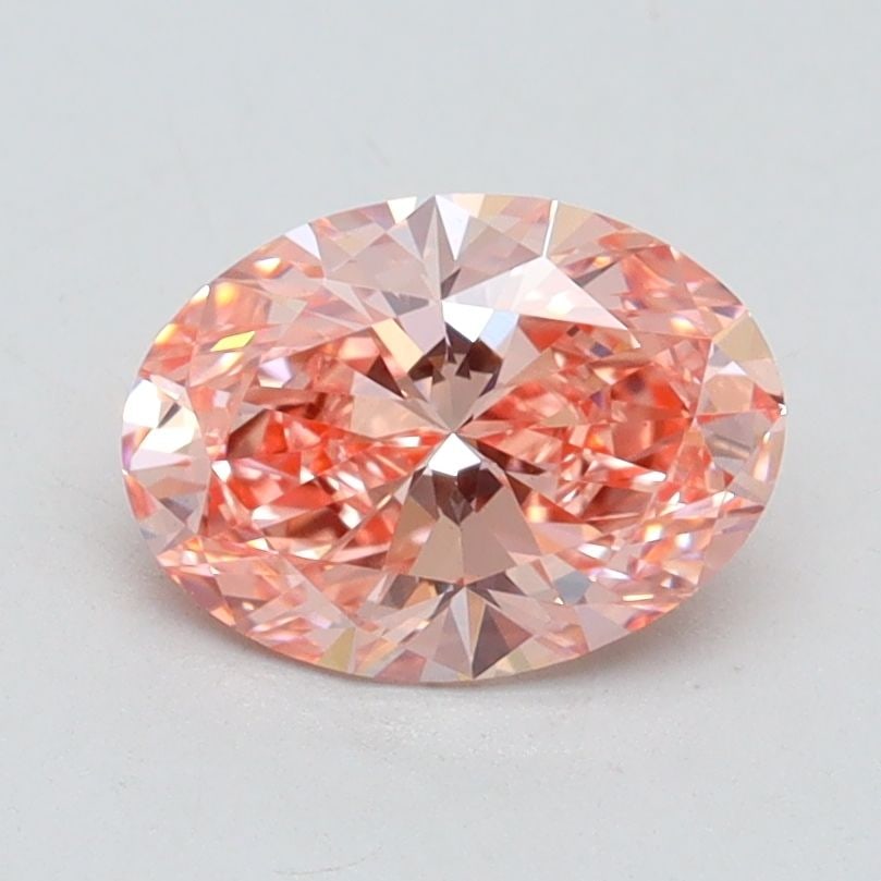 Loose Diamond - OVAL 1.17ct Fancy Vivid Pink VS1: Loose Diamond - OVAL 1.17ct Fancy Vivid Pink VS1 Source: This is a real non-mined Diamond that has been grown in a lab Shape: OVAL Carats: 1.17 Color: Fancy Vivid Pink Certification: IGI Video: