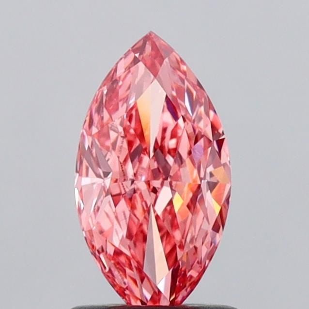 Loose Diamond - MARQUISE 1.08ct Fancy Vivid Pink VS1: Loose Diamond - MARQUISE 1.08ct Fancy Vivid Pink VS1 Source: This is a real non-mined Diamond that has been grown in a lab Shape: MARQUISE Carats: 1.08 Color: Fancy Vivid Pink Certification: IGI Video