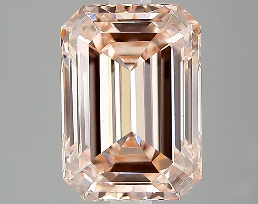Loose Diamond - EMERALD 2.51ct Fancy Intense Pink VVS2: Loose Diamond - EMERALD 2.51ct Fancy Intense Pink VVS2 Source: This is a real non-mined Diamond that has been grown in a lab Shape: EMERALD Carats: 2.51 Color: Fancy Intense Pink Certification: IGI Vi