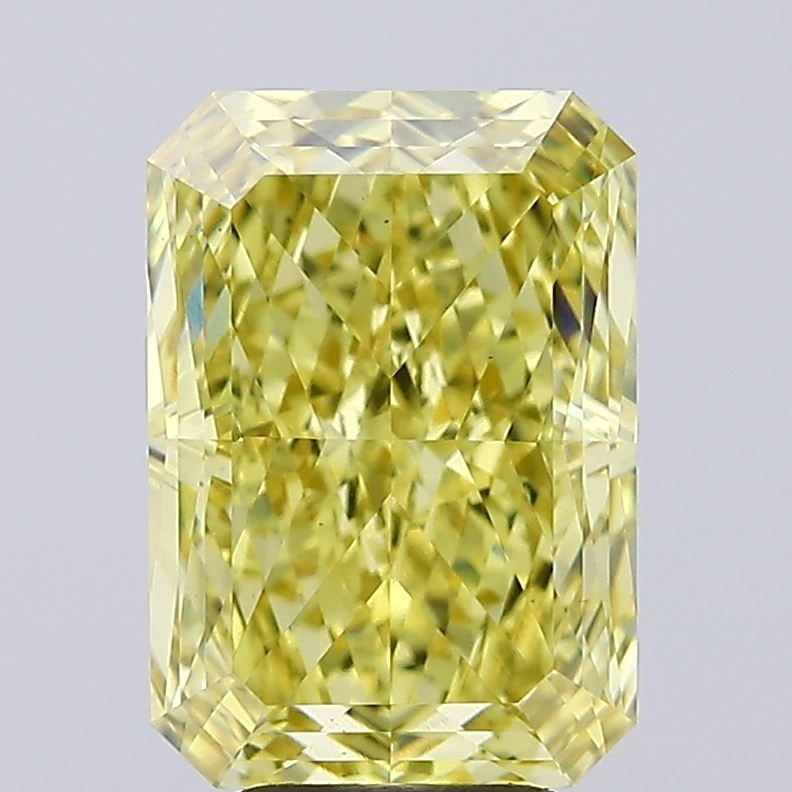 Loose Diamond - RADIANT 5.58ct Fancy Intense Yellow VS1: Loose Diamond - RADIANT 5.58ct Fancy Intense Yellow VS1 Source: This is a real non-mined Diamond that has been grown in a lab Shape: RADIANT Carats: 5.58 Color: Fancy Intense Yellow Certification: IGI